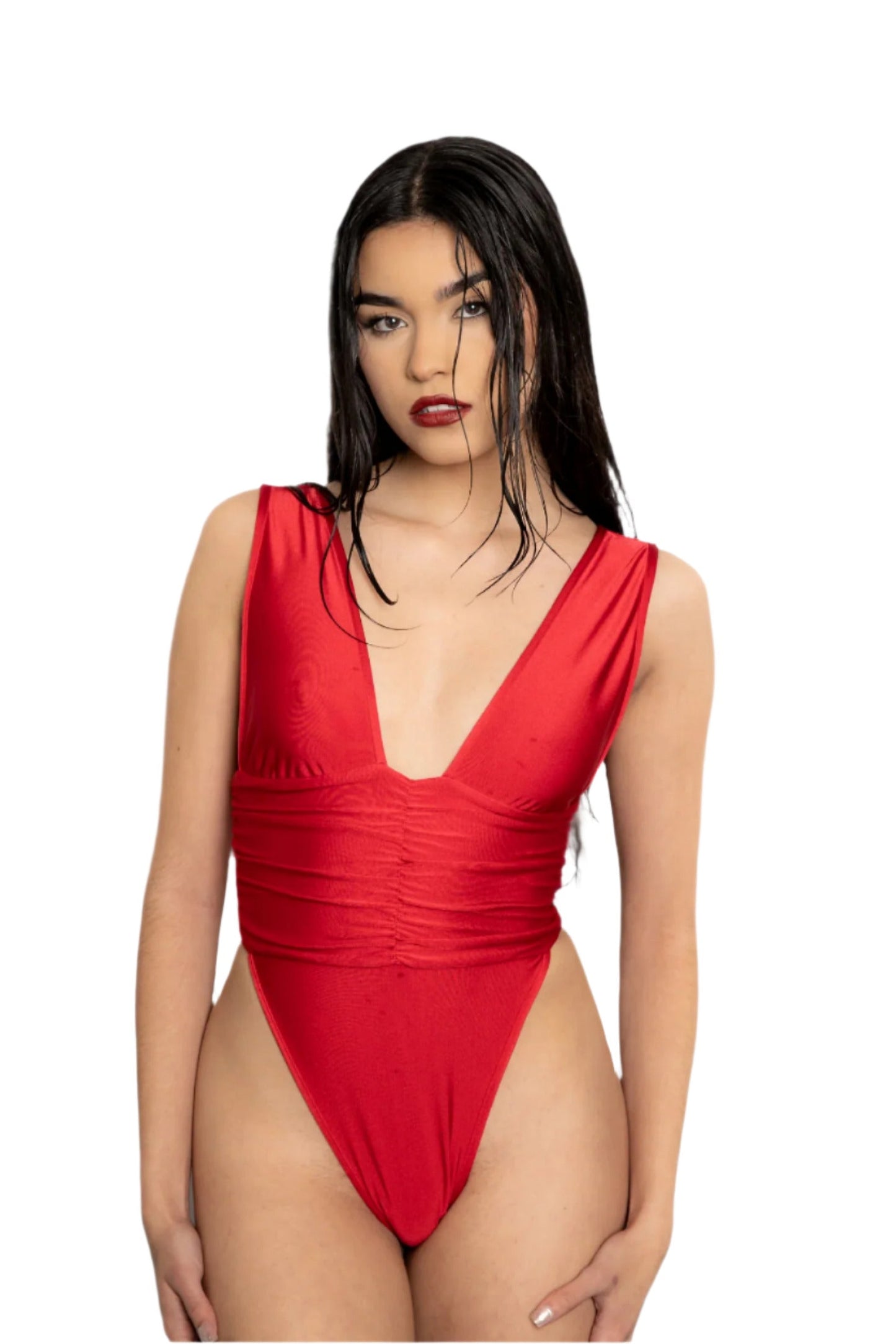 ANGELINA ONE PIECE RED