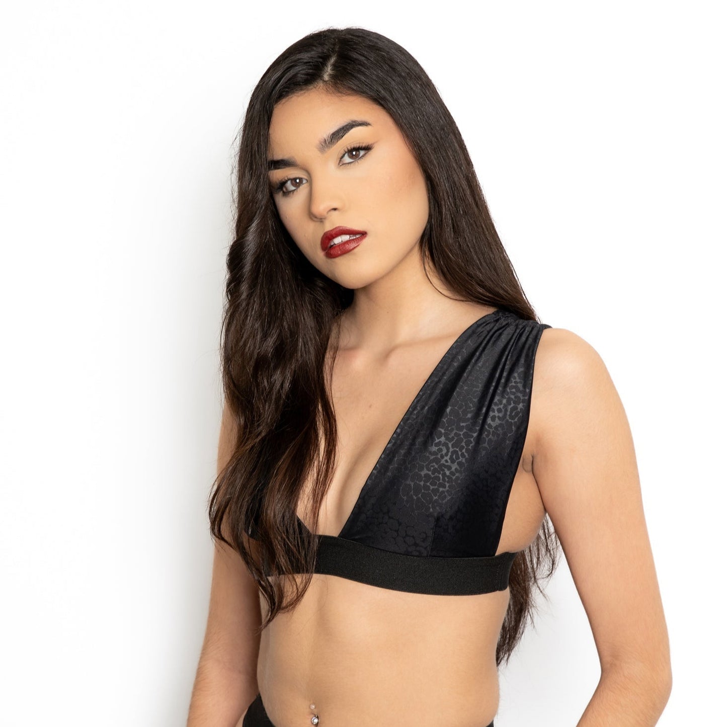 ATHENABIKINIBLACKLEOPARDFRONTTOPSIDE