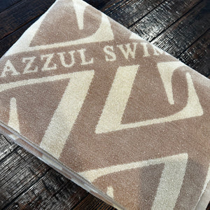 Azzul Swimwear X Faribault Mill Oversized Luxury Beach Towel