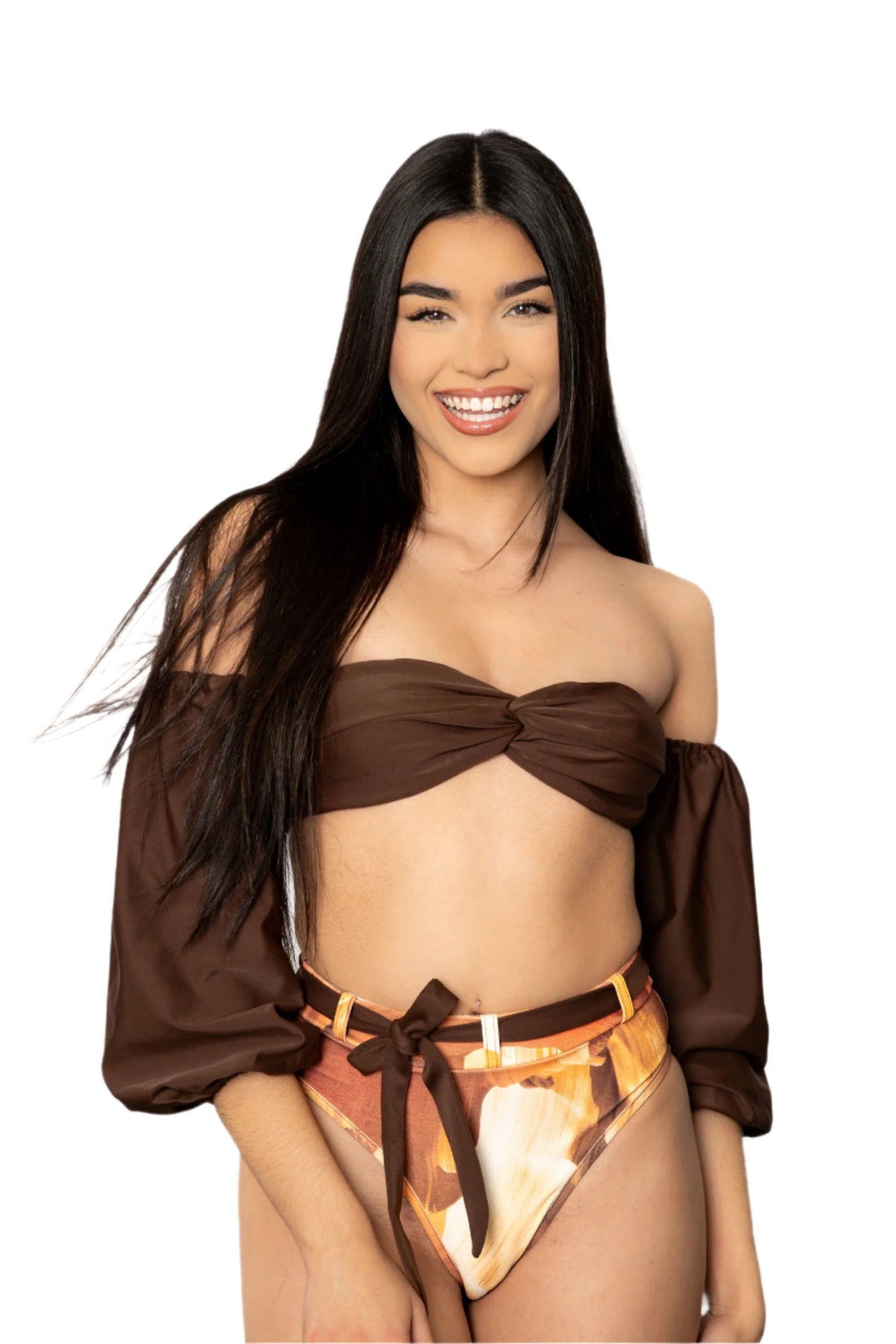 Mohave Off-The-Shoulder Bikini Set – Sunset-Ready Style, Sculpting Confidence