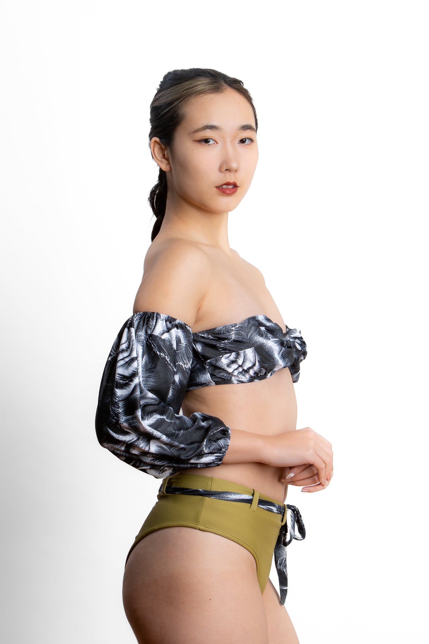 Mohave Off-The-Shoulder Bikini Set – Sunset-Ready Style, Sculpting Confidence