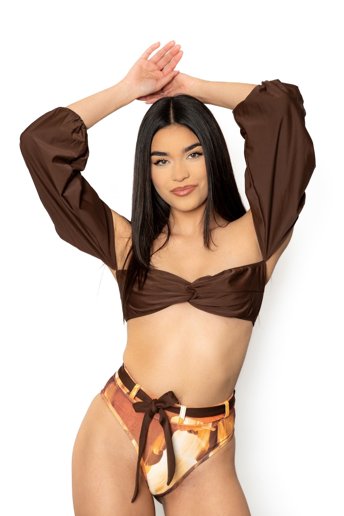 Mohave Off-The-Shoulder Bikini Set – Sunset-Ready Style, Sculpting Confidence