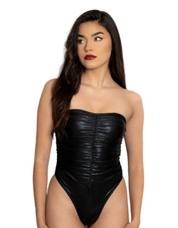 SELENE ONE PIECE BATHING SUITE  BLACK