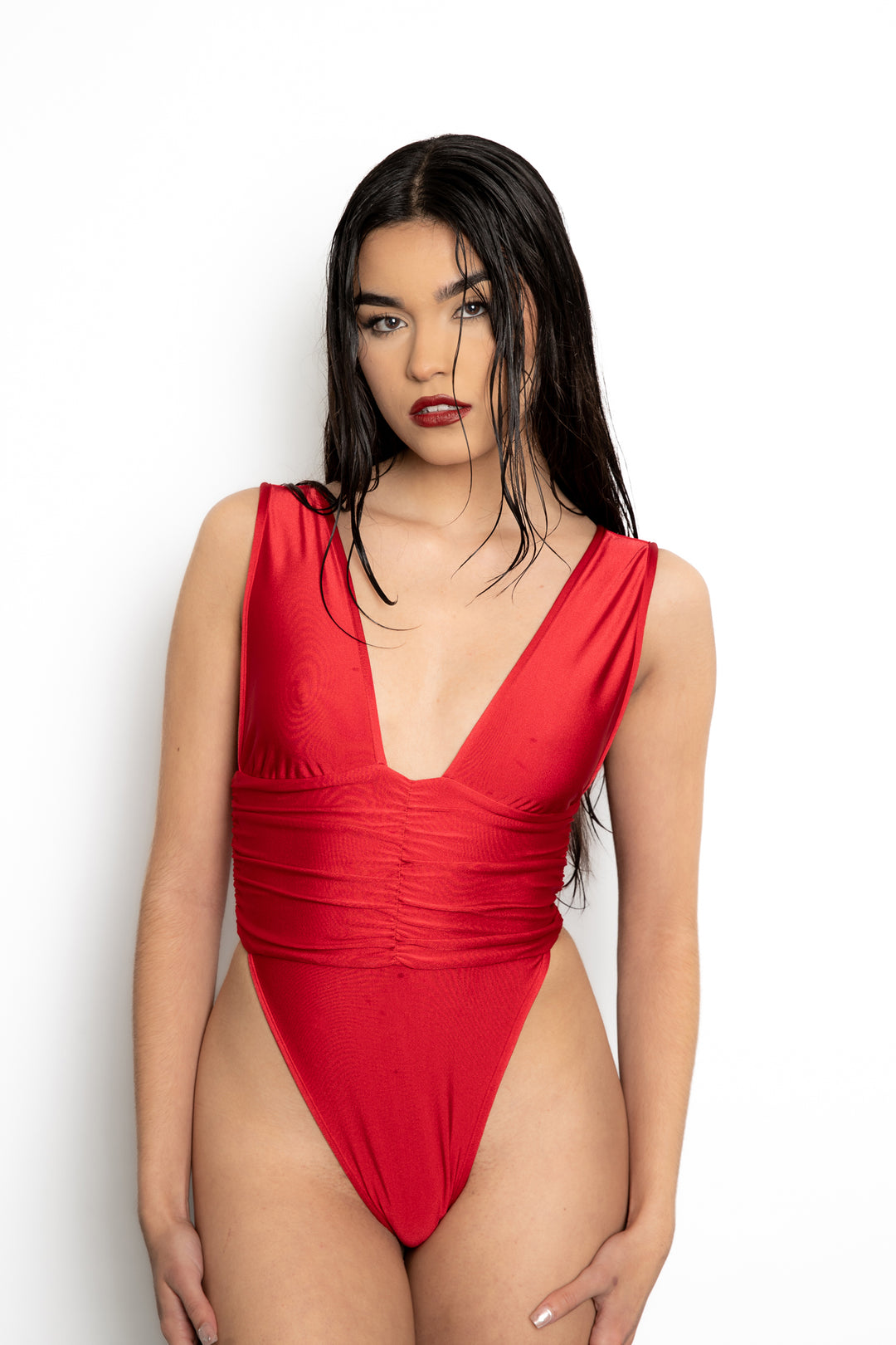 ANGELINA ONE PIECE RED