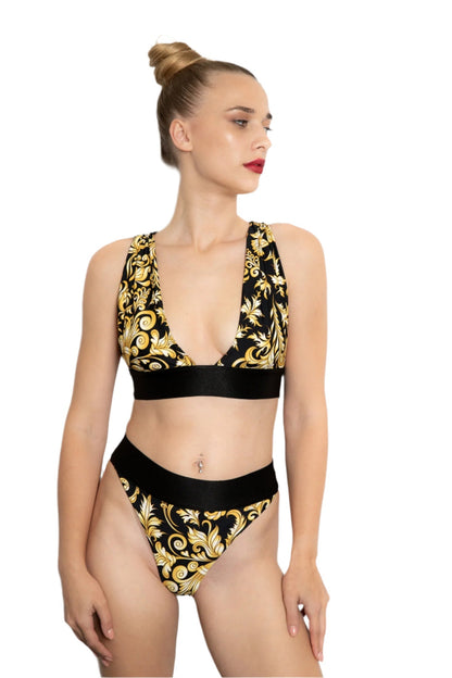 Conjunto de bikini Athena: soporte audaz, estilo moderno