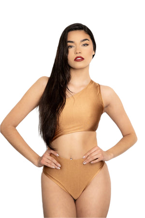 CORA ONE PIECE IN HAZELNUT
