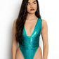 Khepri One-Piece Swimsuit – Metallic Elegance Meets Flattering Confidence