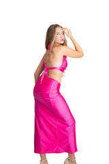 Pallas Three-Piece Bikini and Skirt Set