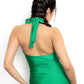 Mandy Cut-Out Twist Front Halter Dress – Effortless Glamour from Beach to Dinner