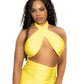 Mandy Cut-Out Twist Front Halter Dress – Effortless Glamour from Beach to Dinner
