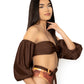 Mohave Off-The-Shoulder Bikini Set – Sunset-Ready Style, Sculpting Confidence