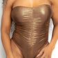 Selene Strapless Sweetheart One-Piece Swimsuit – Sculpting Elegance Meets Effortless Comfort