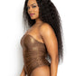 SELENE ONE PIECE BATHING SUITE BRONZE