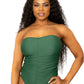 Syrian Strapless Sweetheart One-Piece Swimsuit – Elegant Comfort with Flattering Support
