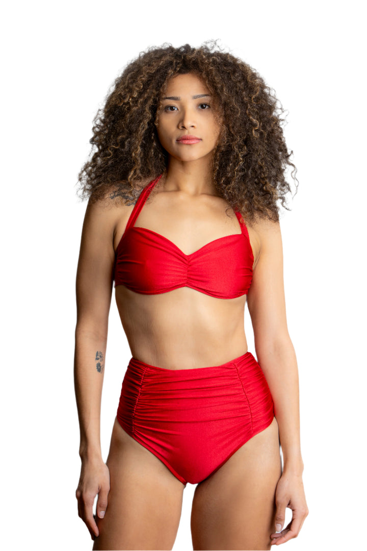 VENUS_HIGH_WAISTED_RED_FRONT