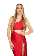 VICTORIA DRESS RED