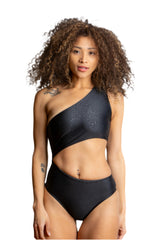 CORA ONE PIECE BLACK LEOPARD