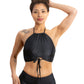 CYRUS TWO PIECE BLACK LEOPARD