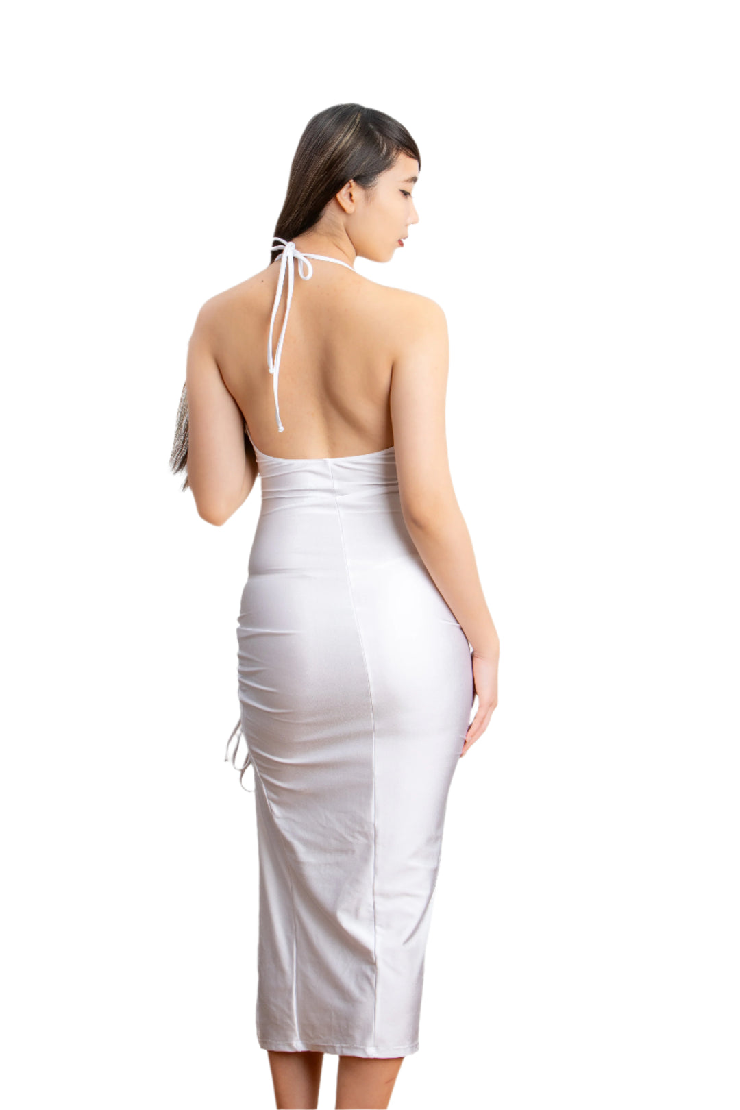 GABRIELA DRESS WHITE